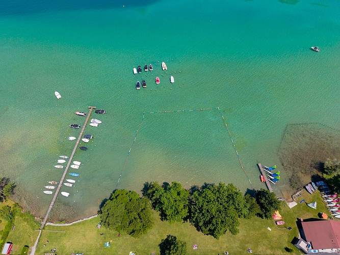 Plage municipale de Duingt