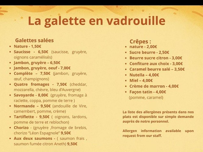 Carte la Galette en vadrouille