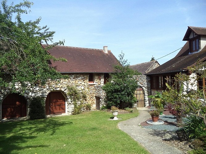 les voutes - saint etienne sous bailleul - les grandes vignes - jardin