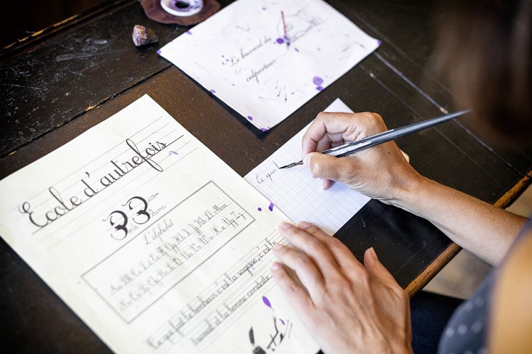 Visite de l'école d'autrefois