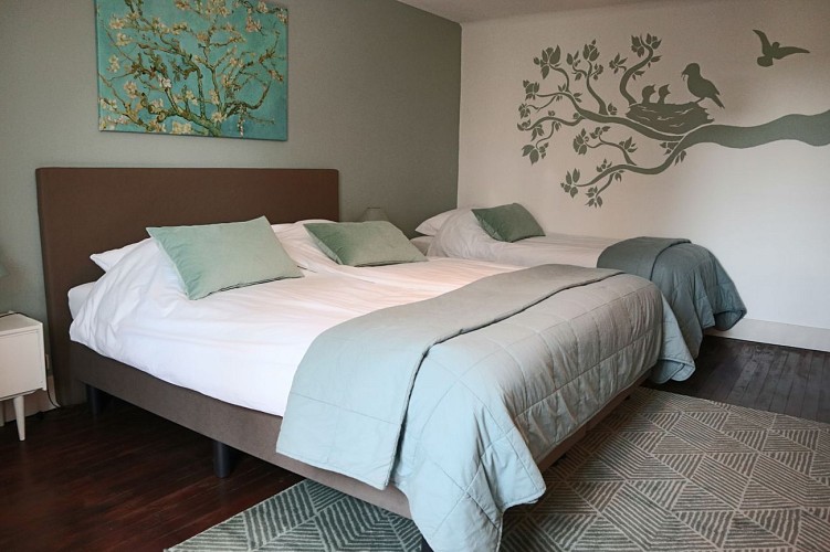 Chambres d'hôtes entre les sources