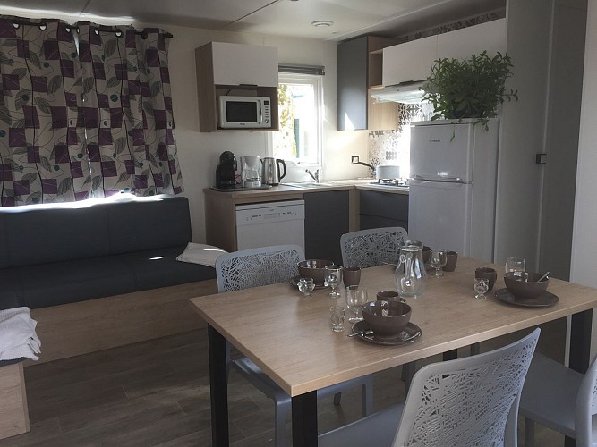 Camping de Contrexéville - Mobilhome Vip