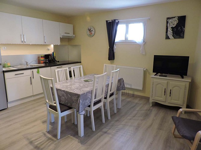 Cuisine du gîte les Hirondelles à Dachstein