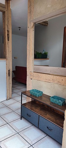 sas d'entrée du gîte