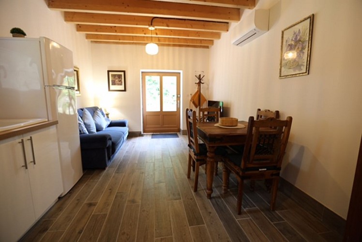 Salle à Manger gîte The lodge