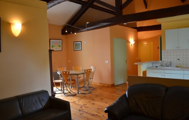 Gîte Laurier Rose Salon 2