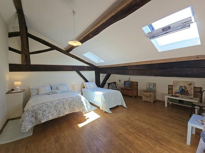 Les Toiles de Paugnac - Chambre 2