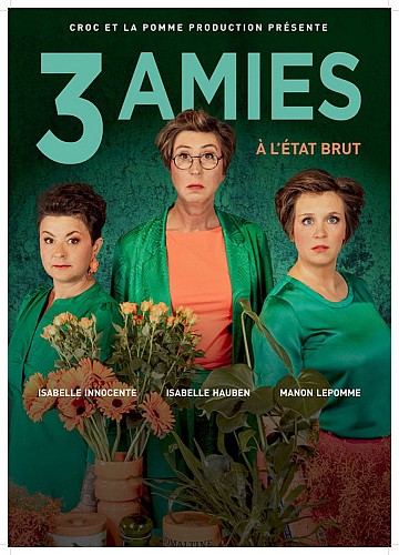3 Amies à l'État Brut