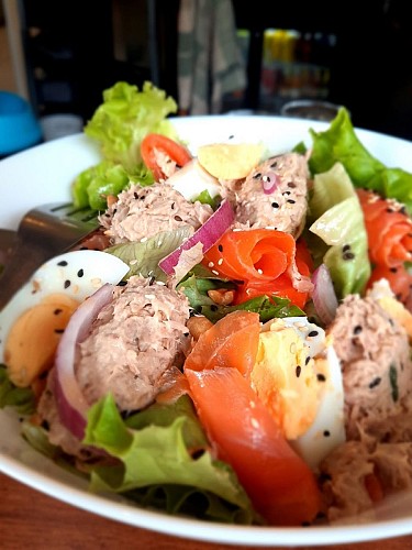 Le Vélo Bleu Salade Thon_Labenne_OTILAS