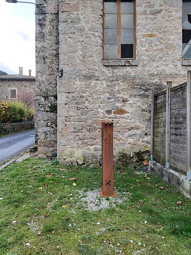 Borne de réparation vélo