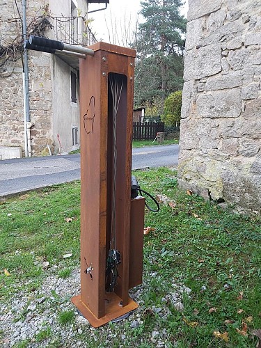 Borne de réparation vélo