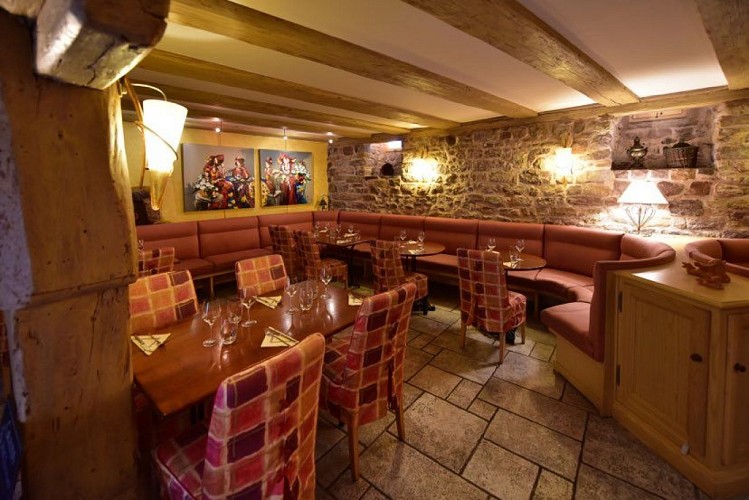 Intérieur du caveau.