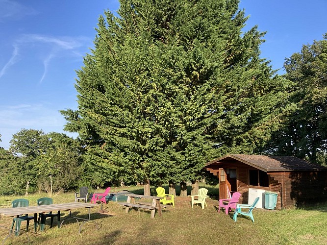 Le chalet de notre plan d'eau privé