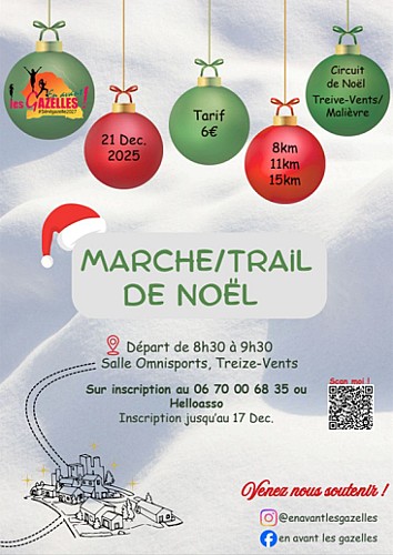 MARCHE/TRAIL DE NOËL
