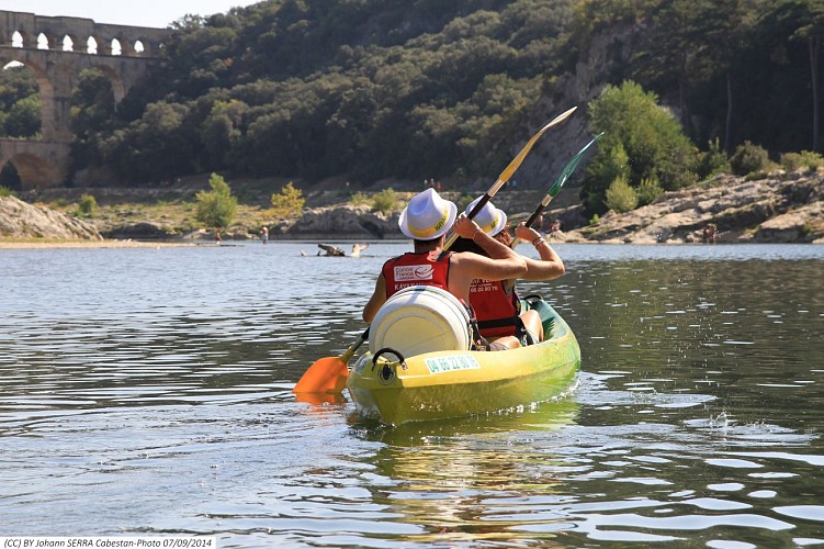 Kayak Vert Pont du Gard