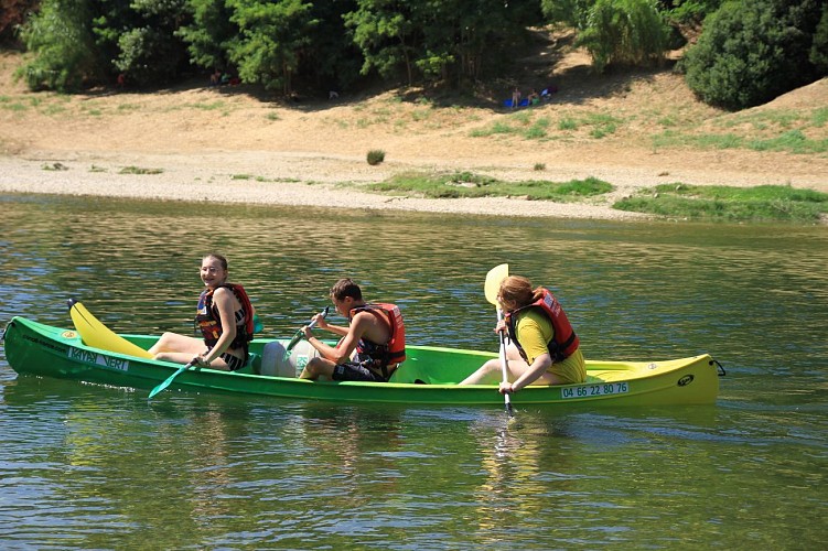 Kayak Vert Pont du Gard
