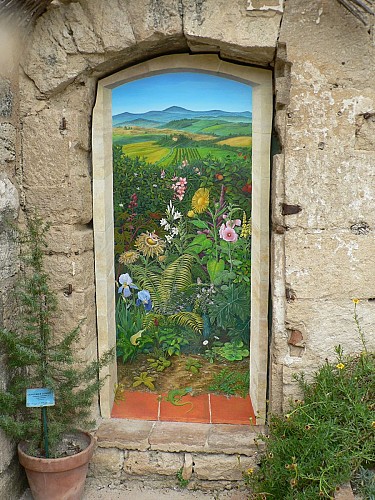 Le jardin médiéval d'Uzès et ses tours