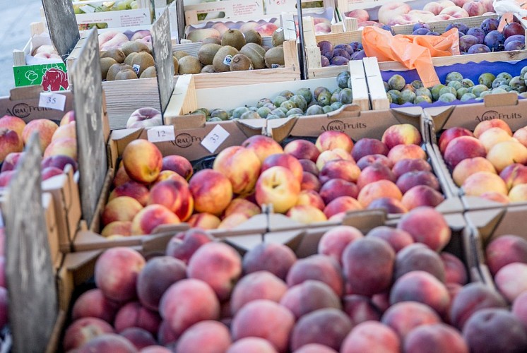 Marché hebdomadaire de Domazan