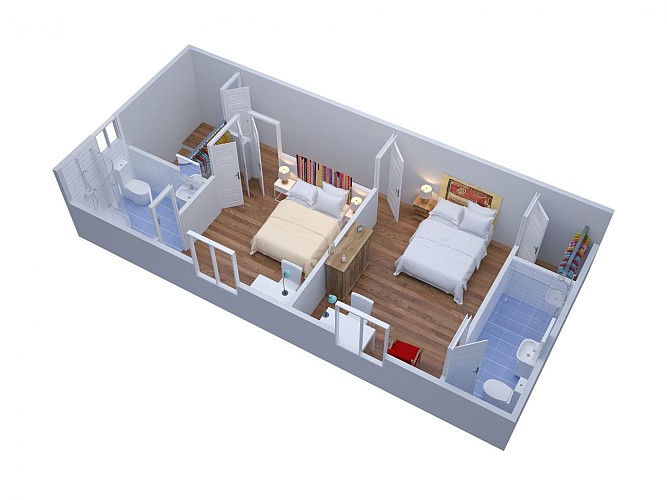 Gîtes Le Mas des Iles : La Maison de Fernand