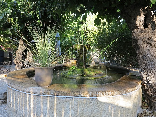 La Fontaine aux Poissons Rouges