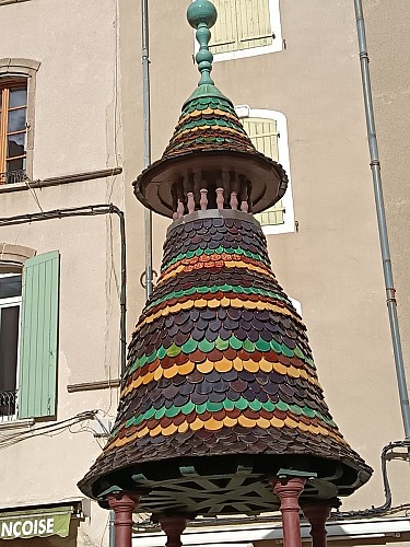 La Fontaine Pagode à Anduze