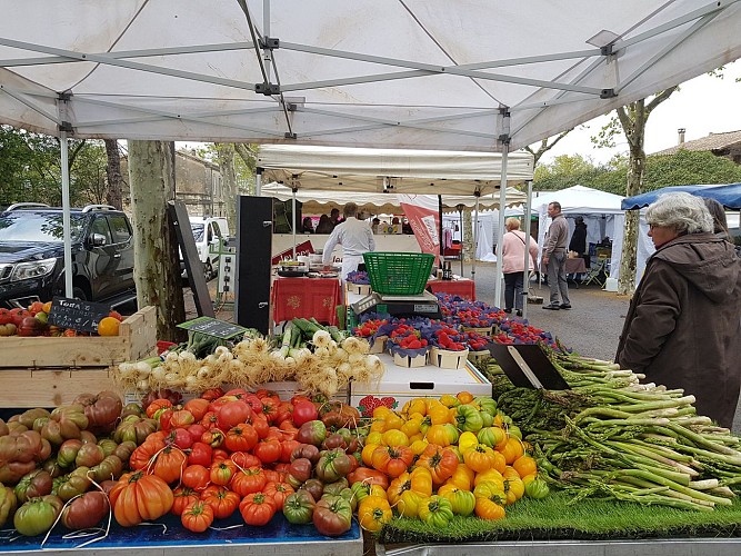 Marché hebdomadaire de Vauvert