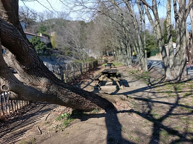 Aire de pique nique de la Gare