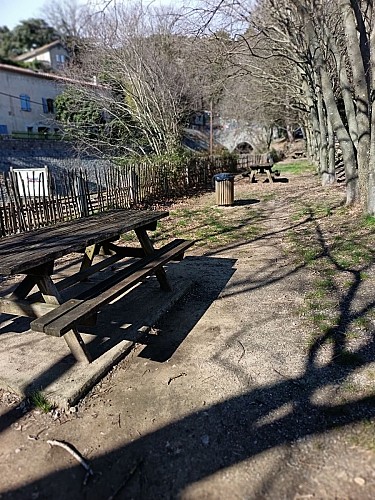 Aire de pique nique de la Gare
