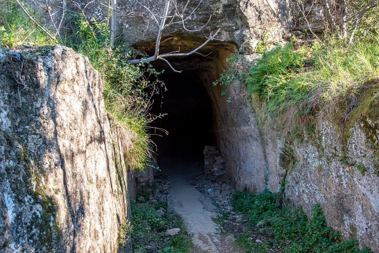 Les tunnels romains de Sernhac