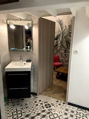 appartement 2 personnes_Gaillon_les crayons_salle de douche(2)