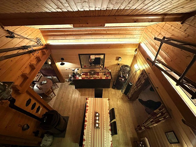 Vue de la mezzanine (2024).