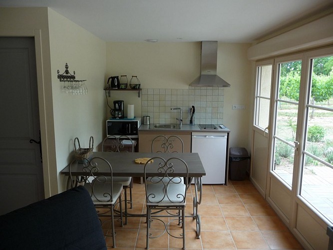 Domaine de Grande Font - Gîte Vignes - Cuisine