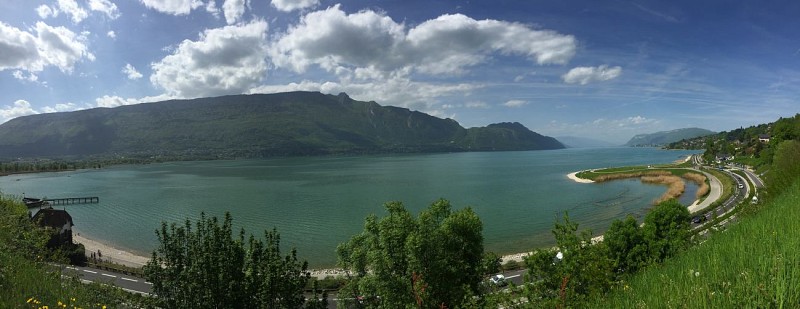 Piste cyclable le Bourget-du-Lac - Aix les Bains