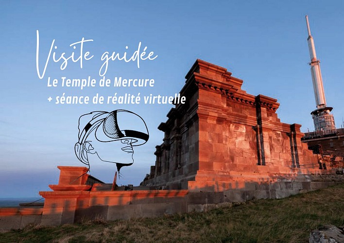Visite guidée "Le temple de Mercure" + séance de réalité virtuelle