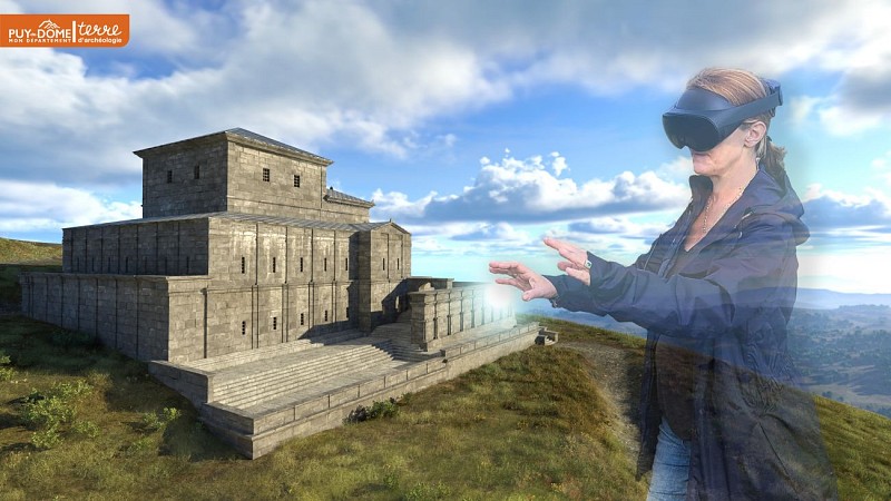 Visite guidée "Le temple de Mercure" + séance de réalité virtuelle