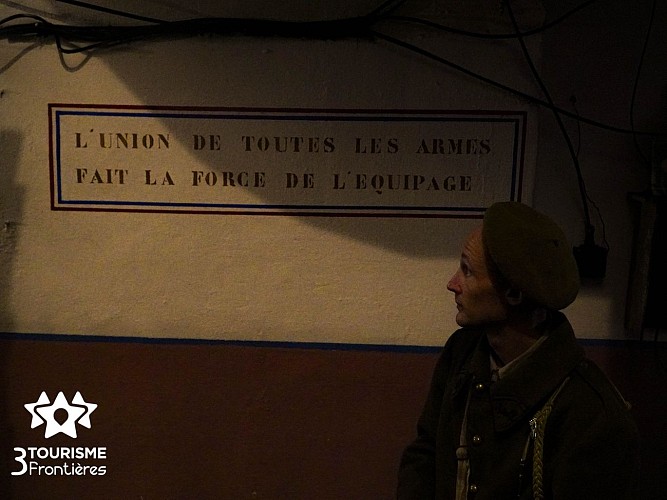 Fort aux fresques - petit ouvrage du bois de Bousse