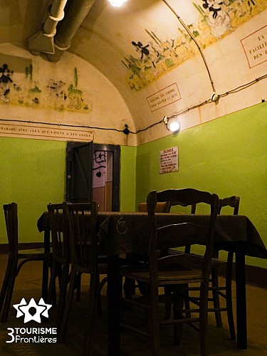 Fort aux fresques - petit ouvrage du bois de Bousse