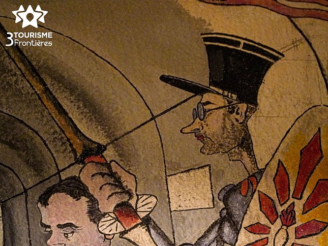 Fort aux fresques - petit ouvrage du bois de Bousse