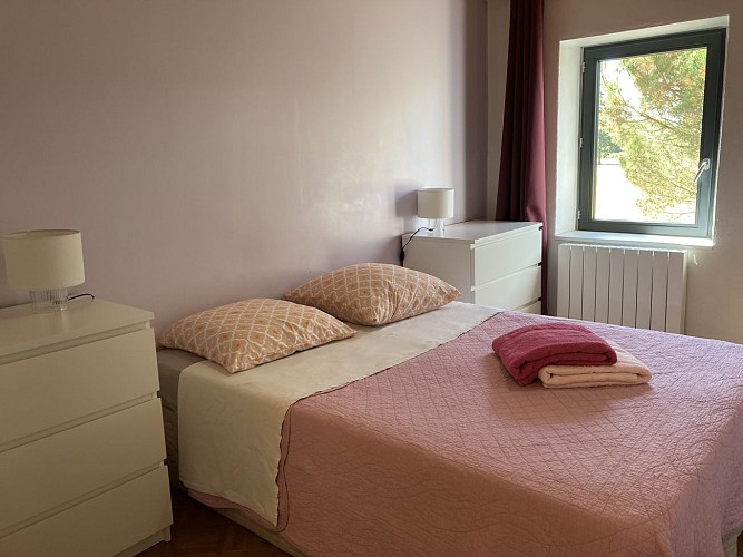 Chambre mauve