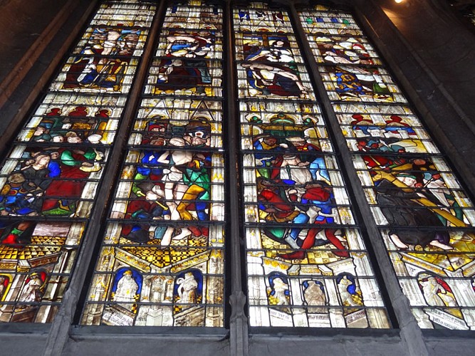 Vitraux Cathedrale Evreux © Eure Tourisme, M. Dolet 61