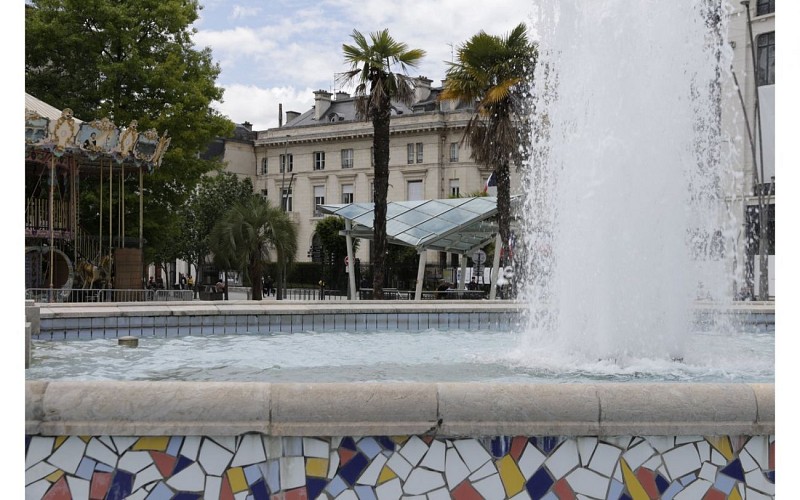 Fontaine clemenceau - centreville - Pau