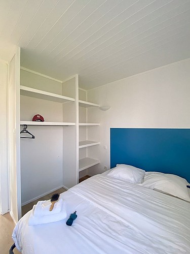 Chalets_Léry Poses en Normandie_chambre parentale