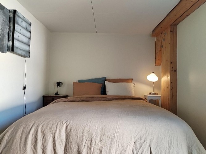 Maison relais_gite 8_14 personnes_chambre Paulownia_ lit modulable