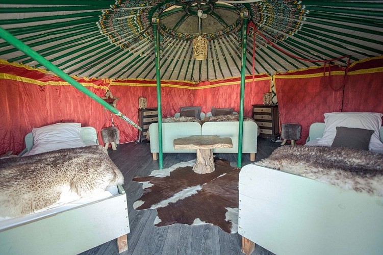 Les Milles est une Yourtes