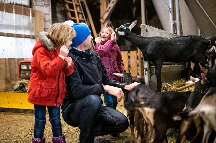 Visite de la Ferme de la Correrie