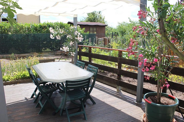 Terrasse jardin