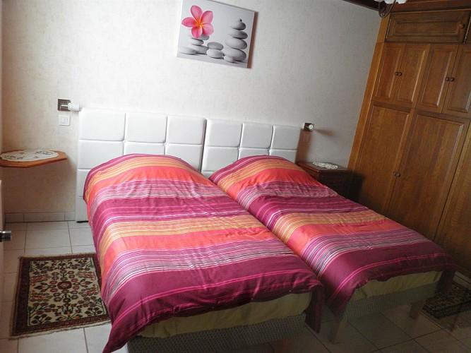 Chambre 2 lits