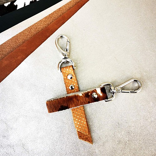 Atelier Maroline : fabrication d'un accessoire en cuir - Duo adulte - enfant