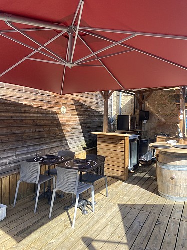 Terrasse Crêperie Almaty Léognan