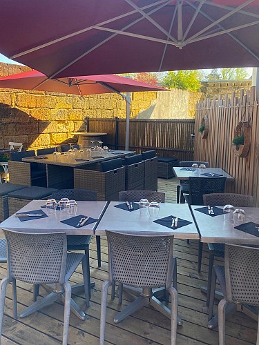 Terrasse Crêperie Almaty Léognan